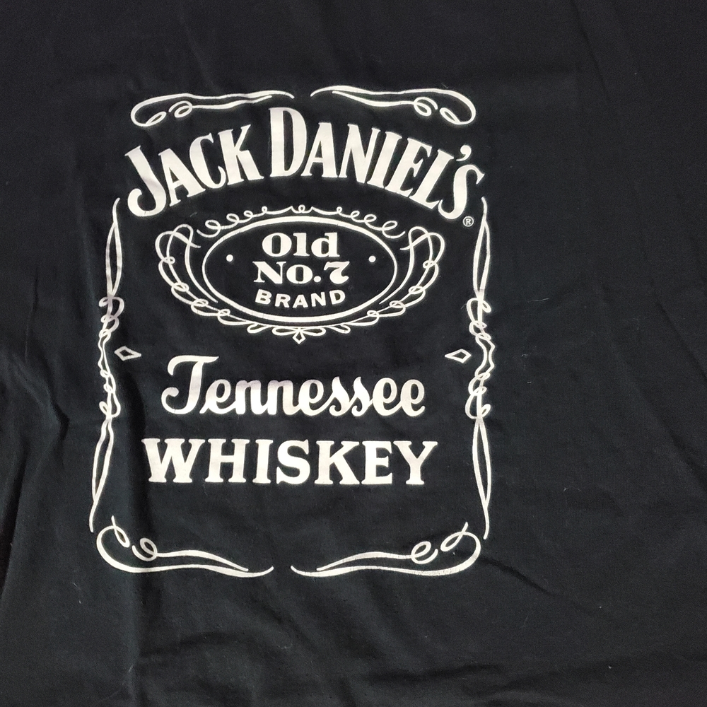 Jack Daniels Black and White Graphic Tee